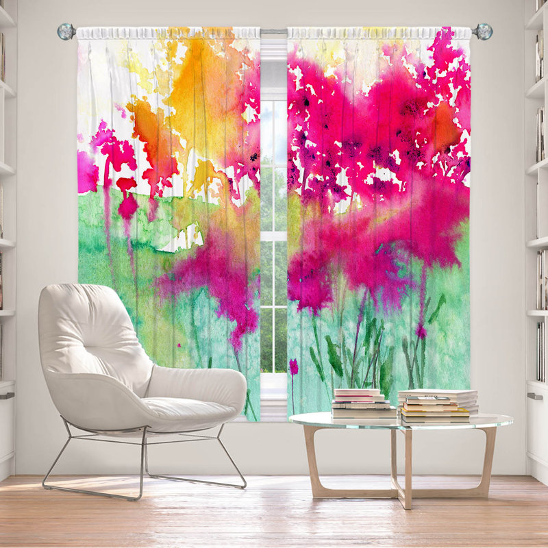 Room Darkening Curtain Pair, 40" W x 82" L