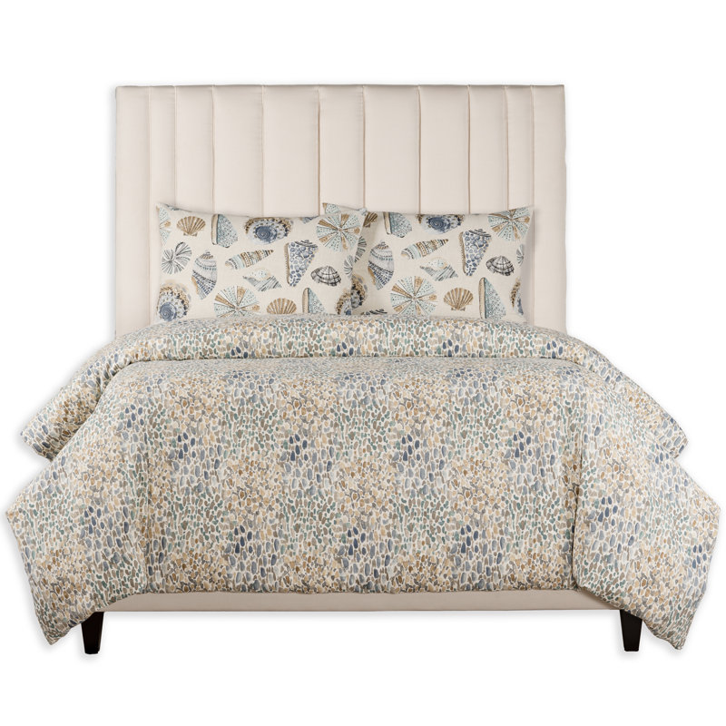 Ensemble de housse de couette 100% coton Siscovers Waterside Aqua | Fabriqué aux États-Unis