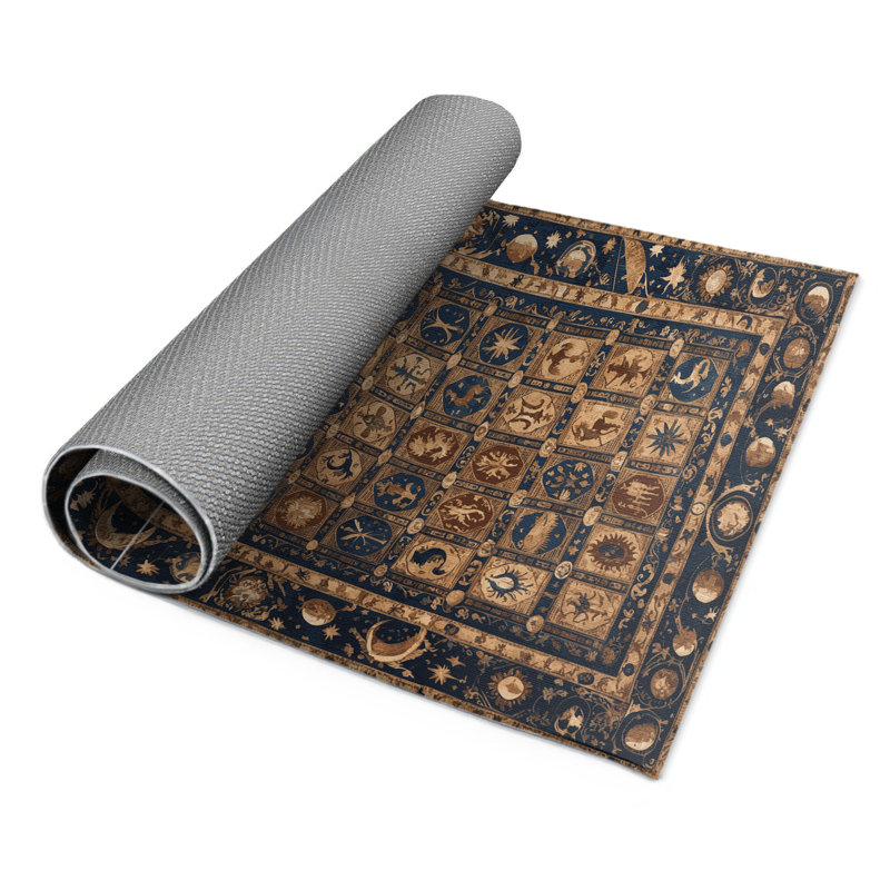 Tapis d'intérieur et d'extérieur gris français, Rectangulaire 3 pi x 5 pi
