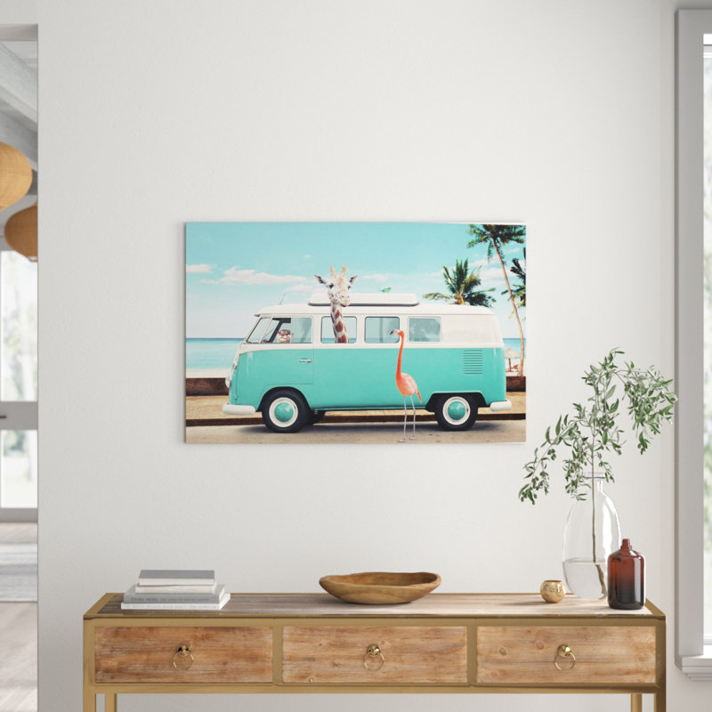 On The Road by Jonas Loose - Wrapped Canvas Print, 152.5 cm H x 101.5 cm W