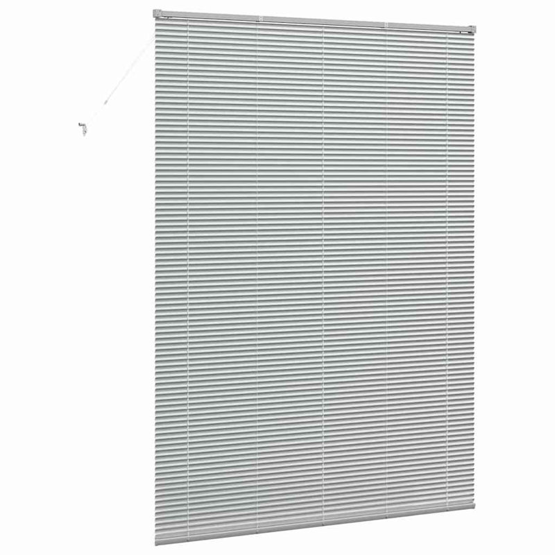 Horizontal/Venetian blind, Silver, 220cm L x 155cm W