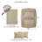 Southshore Fine Linens Vilano Springs Extra Deep Pocket 4-Piece Sheet Set, Ultra Soft Double-Brushed 110 GSM Microfiber Bedding, 21-Inch Deep Pocket, 2 Pillowcases, Twin, Taupe-86340225-86340215