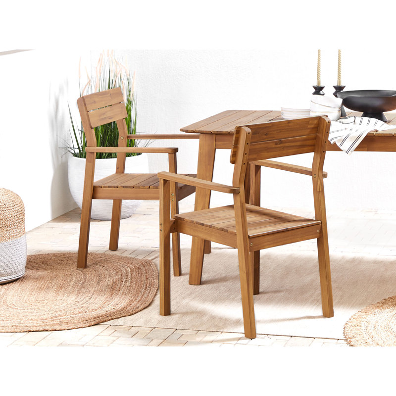 Amick Patio Dining Armchair with Cushion