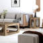 Table d'appoint Inniss Modern Geometric de 22 po avec tablette ouverte-2037865165