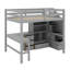 Lit mezzanine double avec bureau et tiroirs-650981458