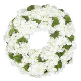 Garden Hydrangea Wreath