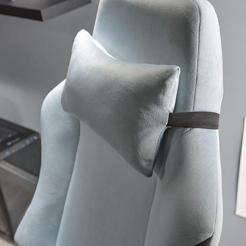 X Rocker Messina Deluxe Desk Chair, Silver