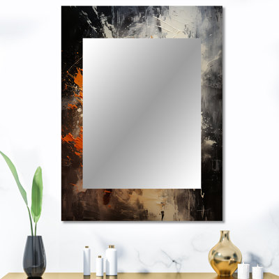 Coucher de soleil cheval sauvage de l'Ouest - Cowboys, miroir décoratif moderne et contemporain, impression sur métal