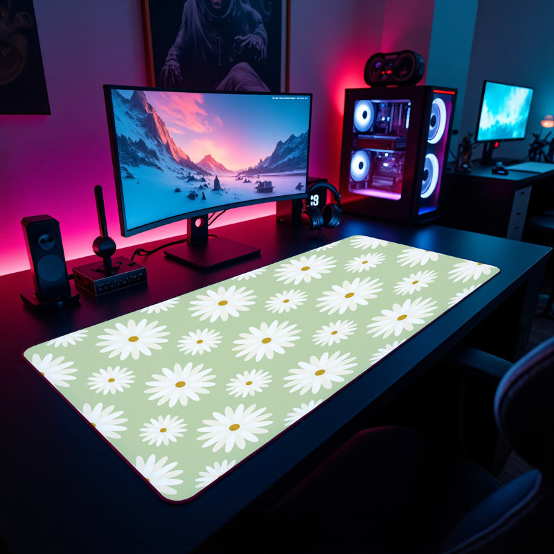 Polyester Desk Pad, 31.5x15.5