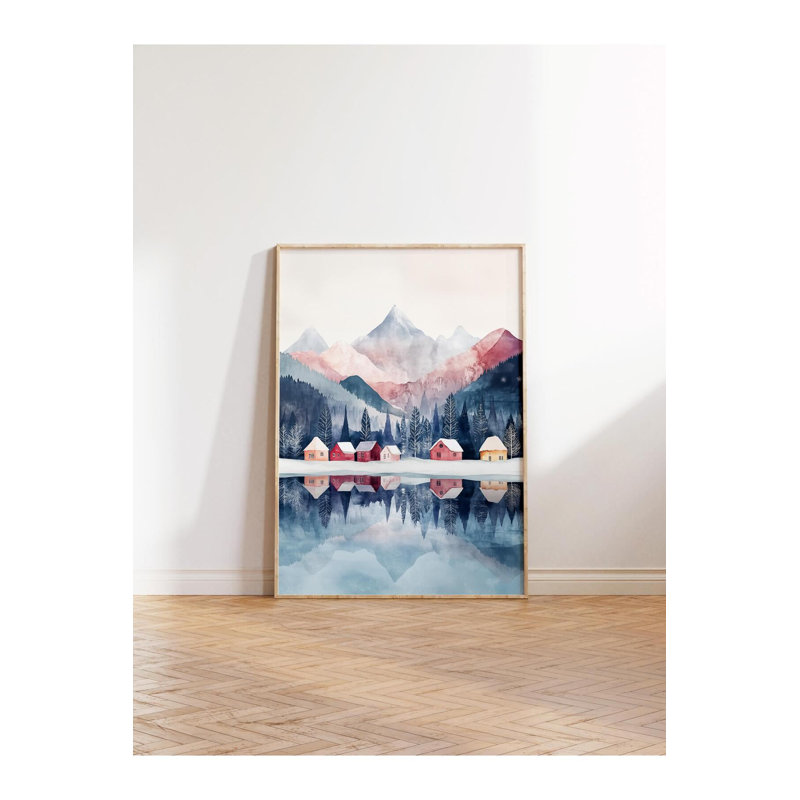 Peinture décorative encadrée