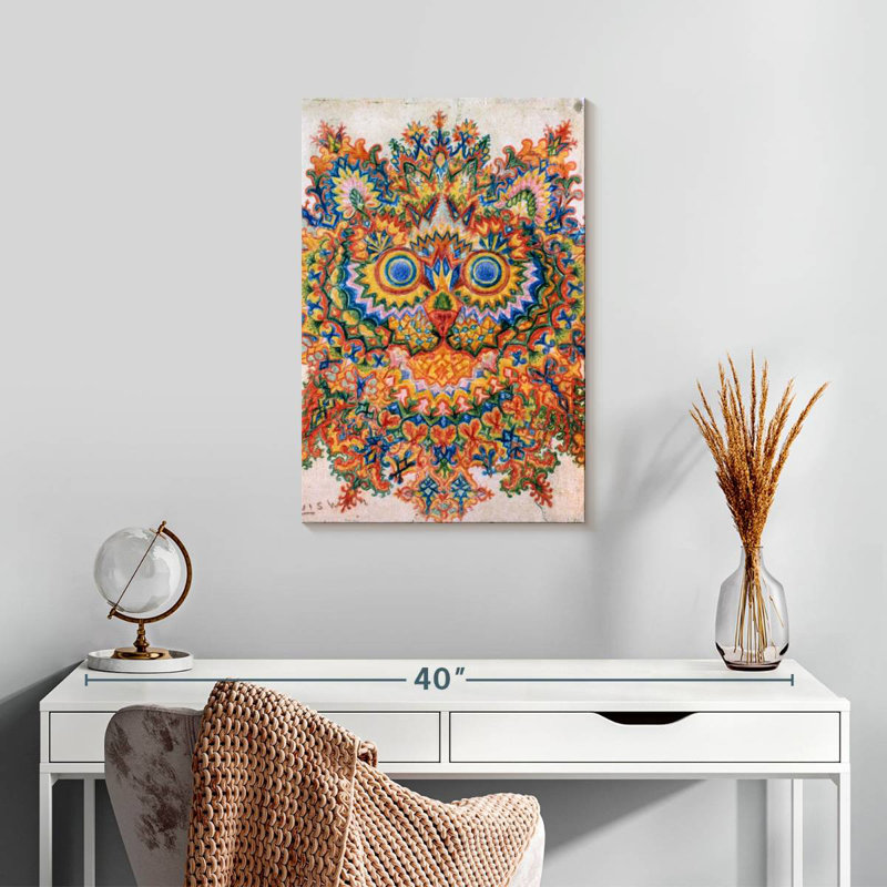 Avery Kaleidoscope Cats IV, H 24 po x l 16 po