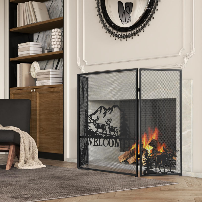 Kreider Metal Fireplace Screen