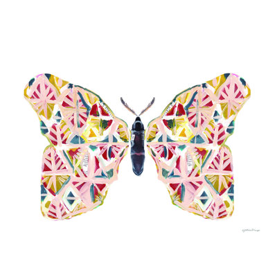 «Butterfly Sophie», reproduction sur toile tendue