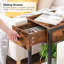 Huspon 24" End Table with Storage and Charging Station-1656076043