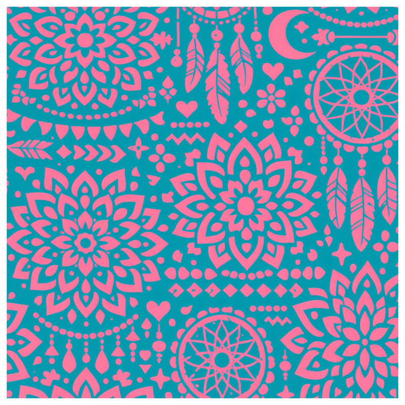 Coussins Mandala Dreamcatcher, 14 x 14 inches