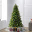 7.5' H Lighted Artificial Fir Christmas Tree