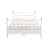 Comet White Finish Queen Bed