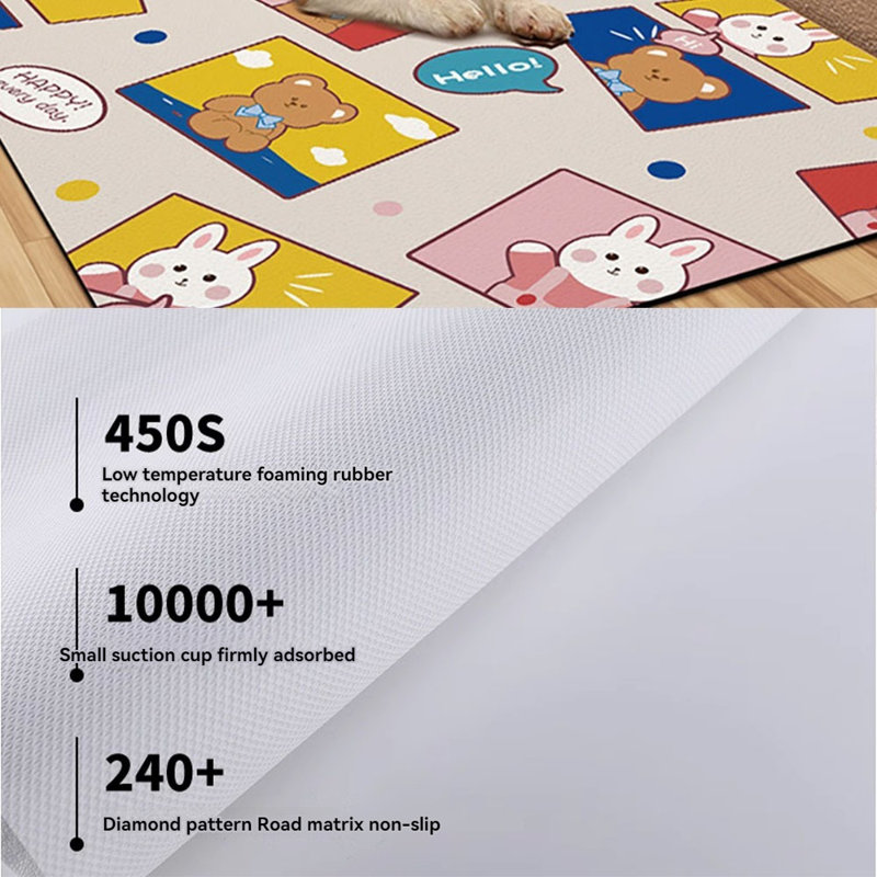 Tapis pour animaux, Très grand (l 62,8 po x P 31,4 po x H 1 po)