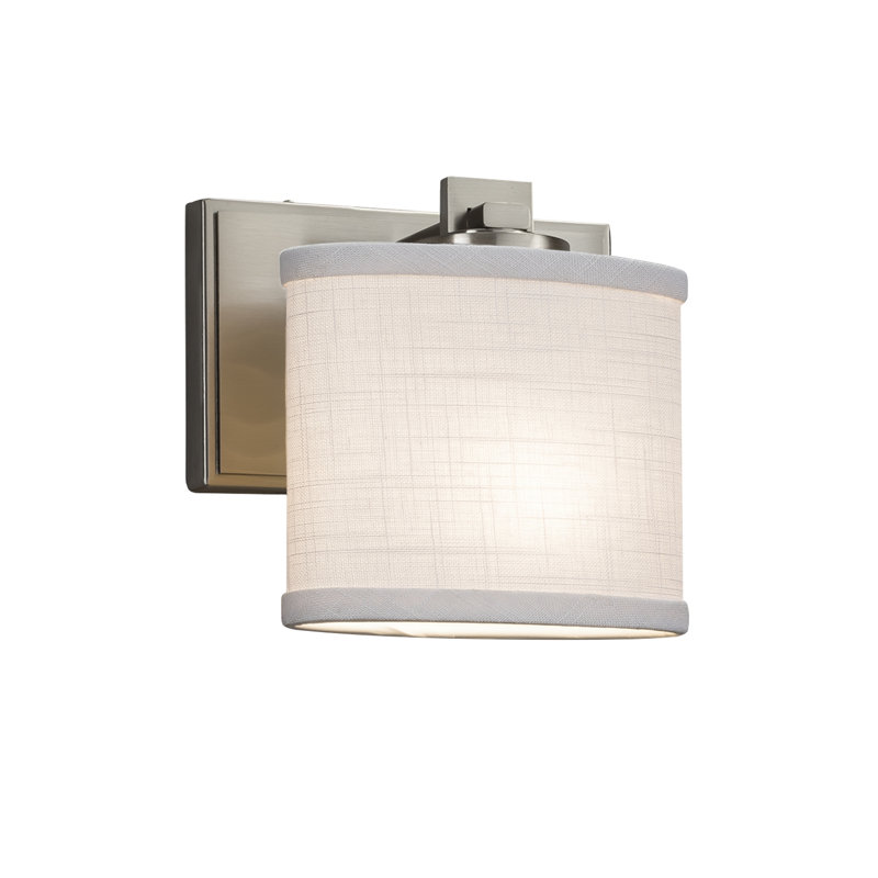 Kenyon Armed Sconce, Brushed Nickel