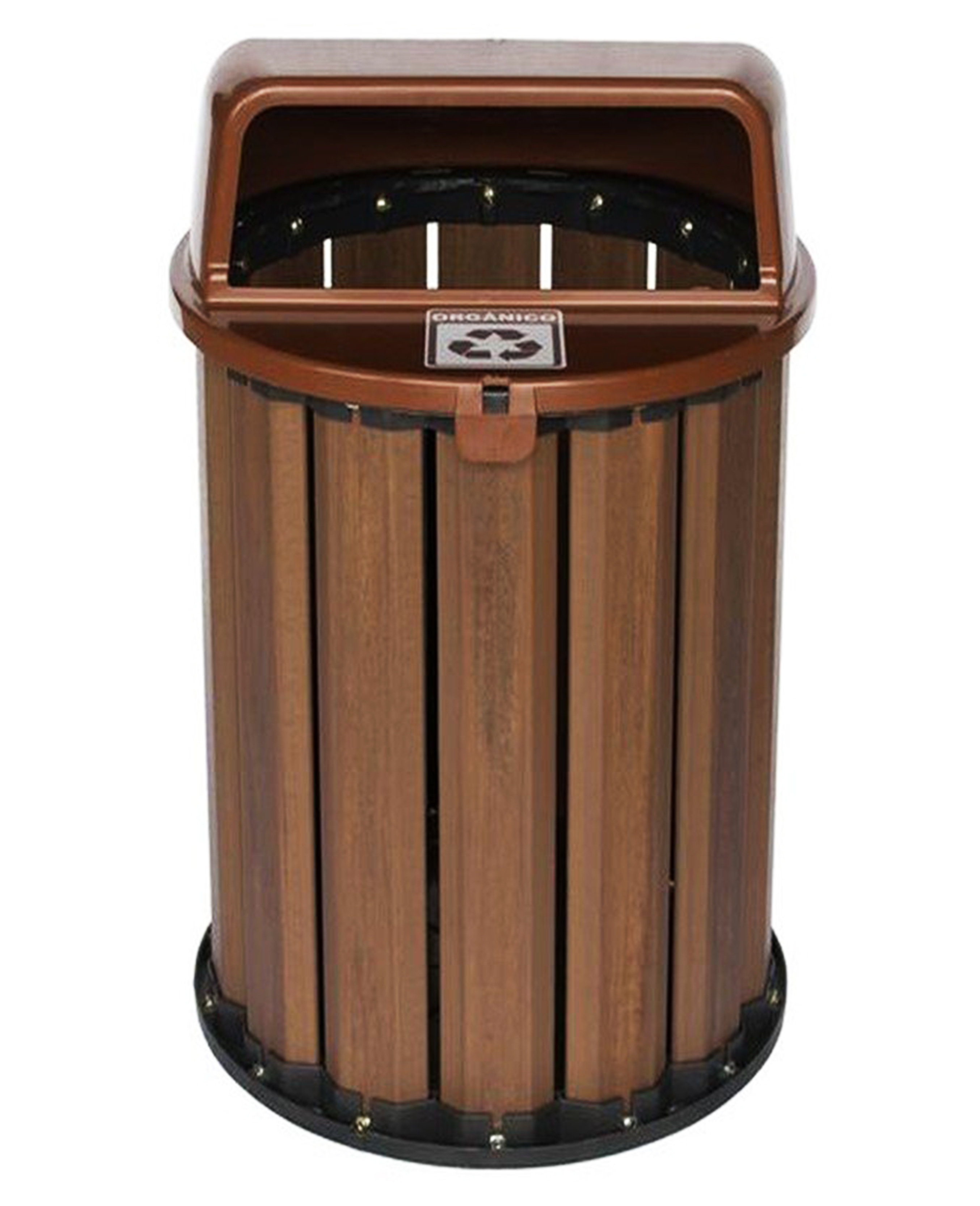 Wausau Tile 25 Gallon Trash Can, Wayfair