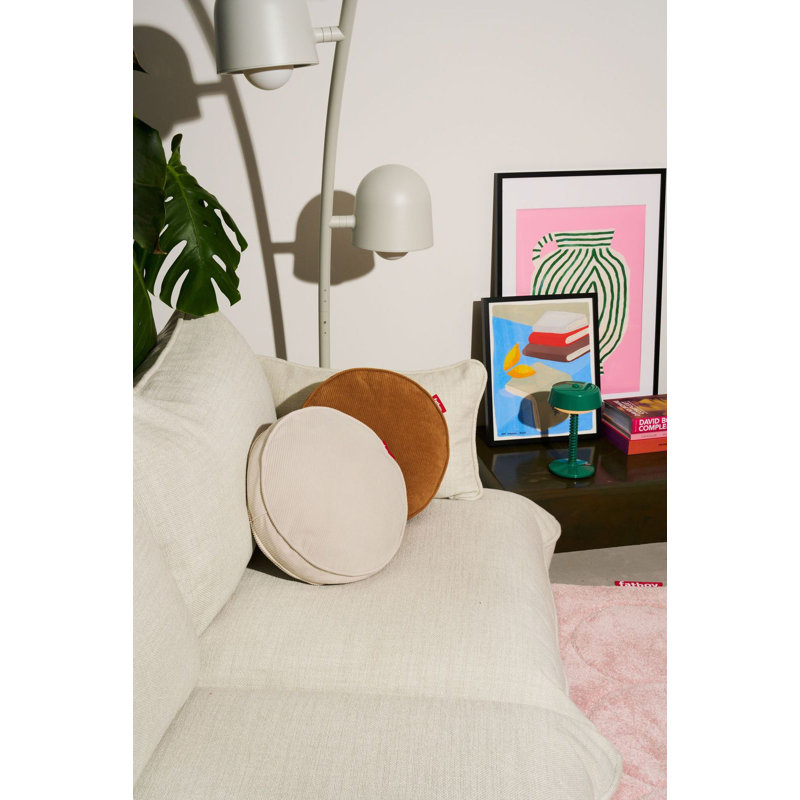 Recycled Cord Pill Pillow, Cream
