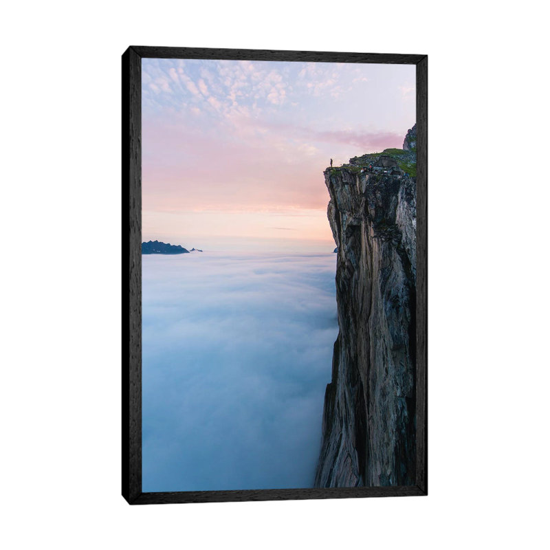 Fairytale Island II Senja, Norway by Steffen Fossbakk - Print on Canvas, Black Framed, 66.04 cm H x 45.72 cm W
