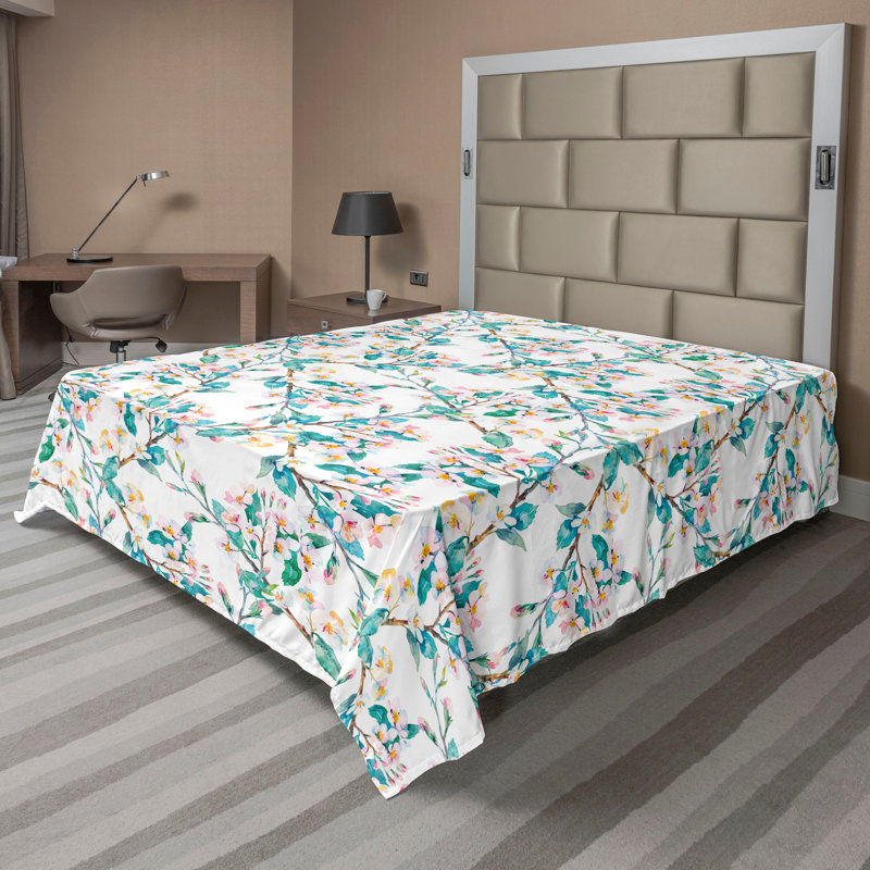 Drap plat Ambesonne, Drap plat pour très grand lit californien