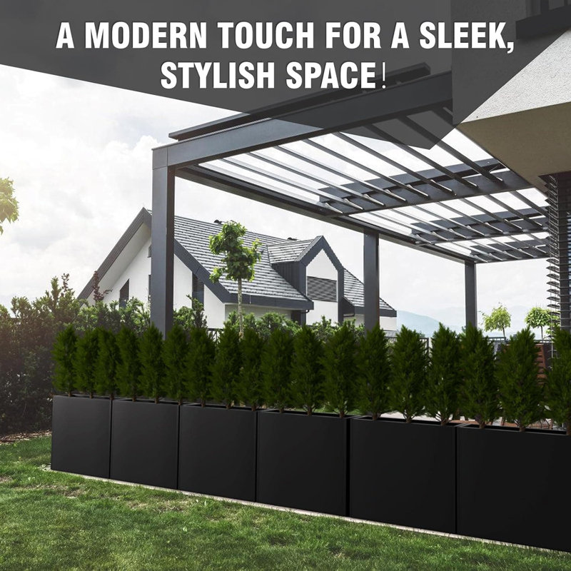 Lit de jardin surélevé Modern Modern