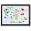Carte d'un animal encadrée sur papier-1274189925-1274189926