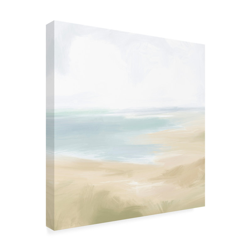 «Minimal Beach Tones I» sur toile, H 24 po x l 24 po