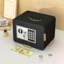 Coffre-fort de sécurité à clé et à combinaison, coffre-fort compact de 0,23 pied cube, idéal pour un usage domestique, pour ranger de l'argent et des documents, noir-119704569