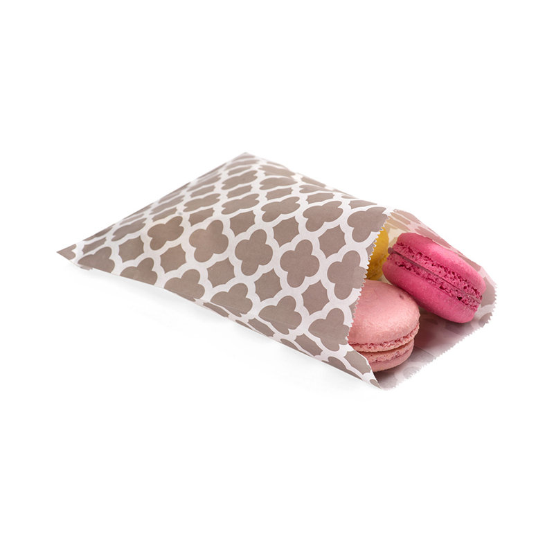 Paper Food Bag, Gray