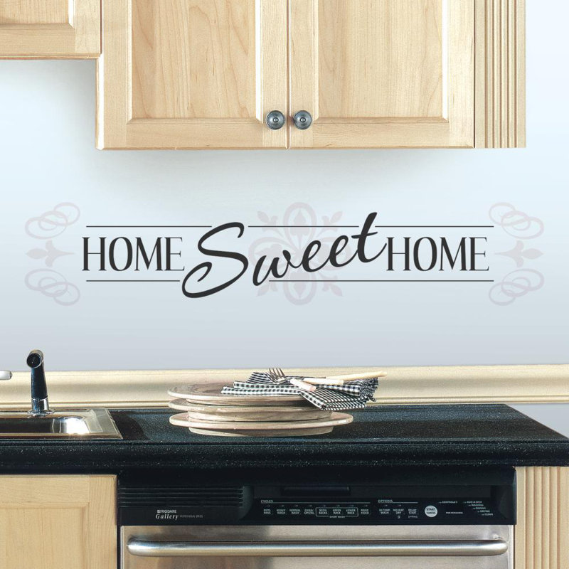 Text & Numbers Non-Wall Damaging Wall Decal