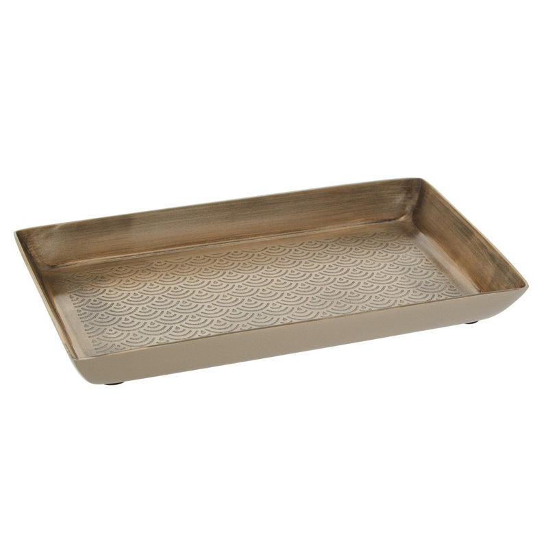 Strout Aluminum Tray, Gold