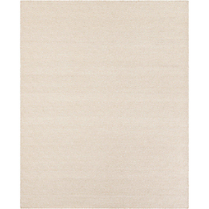Tapis beige contemporain de couleur Ohara, Rectangle 7 pi 10 po x 10 pi