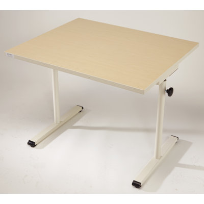 Rectangle Height Adjustable 36'' L Training Table