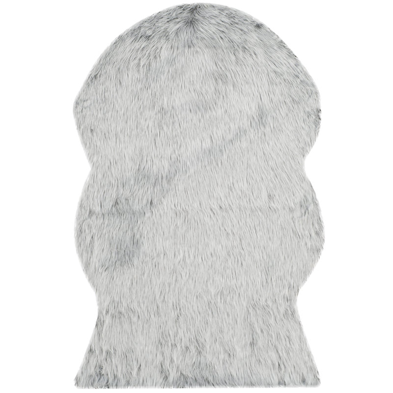 Tapis gris clair Brennan, Rectangle 3 pi x 5 pi