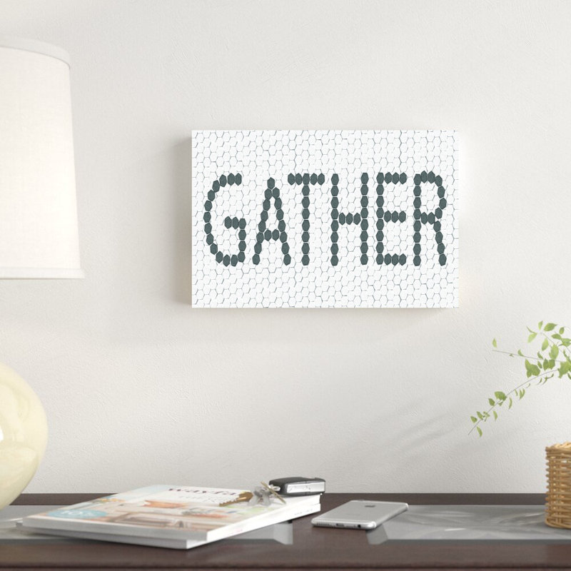 «Gather», impression sur toile tendue, H 8 po x l 12 po
