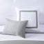 8 Piece Queen Comforter - Stunning Embroidered Design White And Grey Bedding Filled Comforter, , Shams, Euro Decorative Pillows Machine Washable & Soft Elegance Hotel Style White/Grey Classy-120953418-120953420
