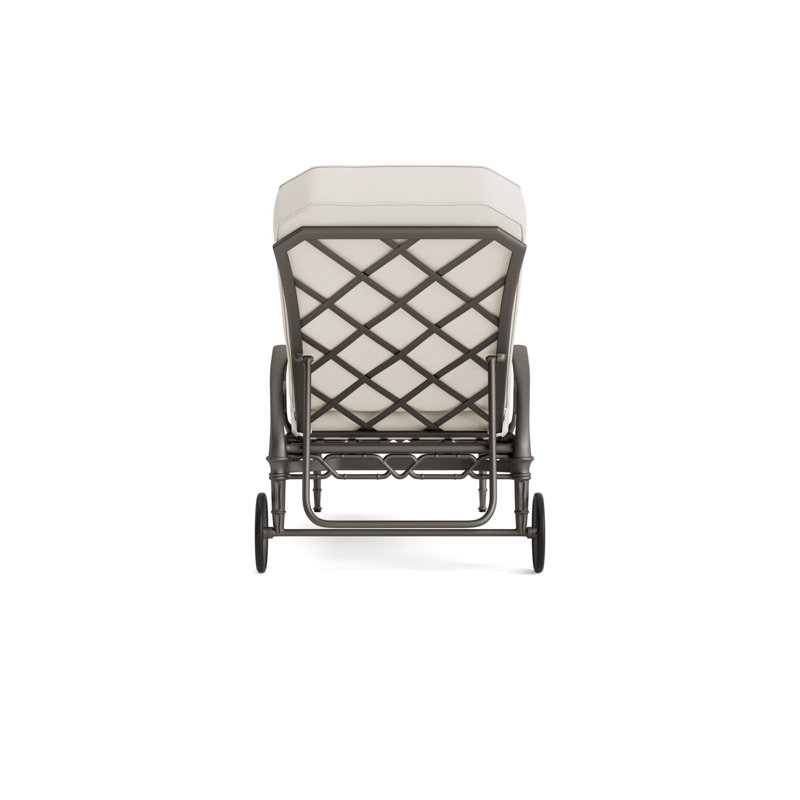Calcutta Outdoor Chaise Lounge, Fusion Natural, Mica