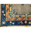 Tapis chinois à motif floral antique gris