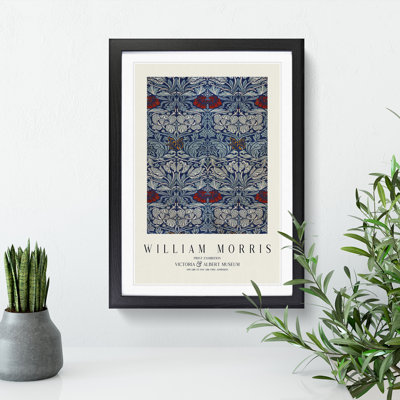Tulip and Rose Vol.1 by William Morris - Picture Frame Painting