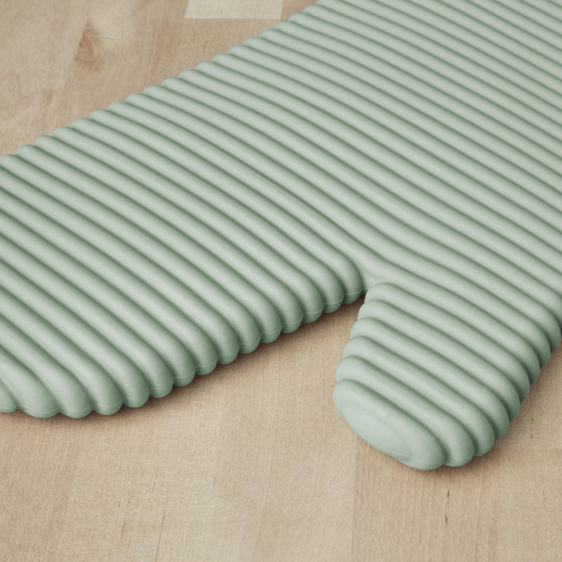 Gant de cuisine souple en silicone KitchenAid, Pistache