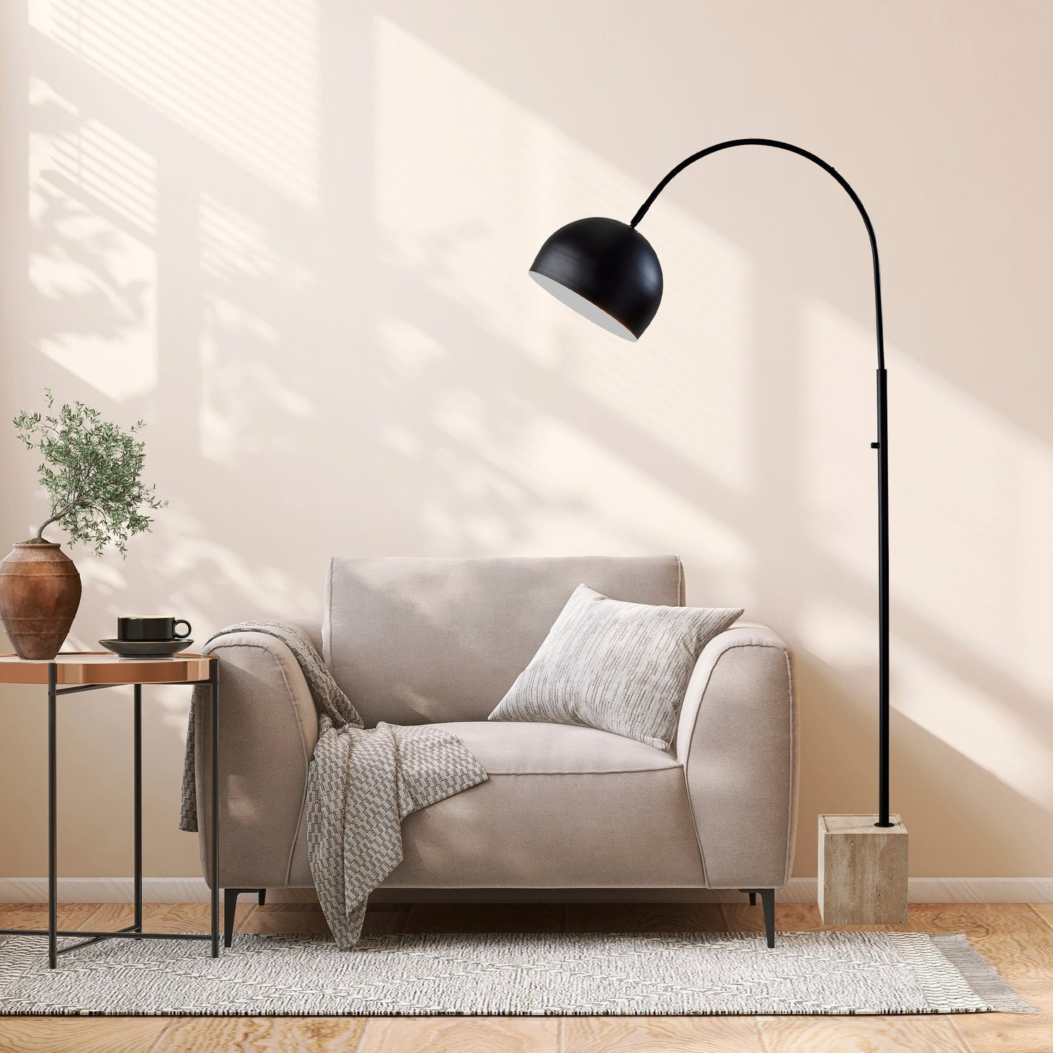 Ivelisse 77'' Floor Lamp