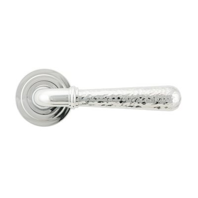 Hammered Newbury Lever on Rose Set (Art Deco) - Unsprung