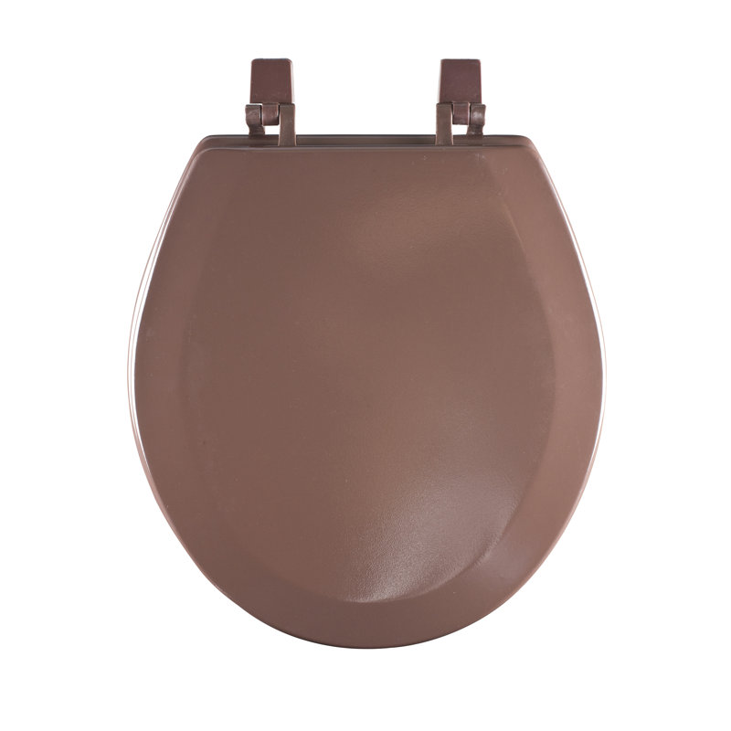 Fantasia Round Toilet Seat and Lid, Chocolate
