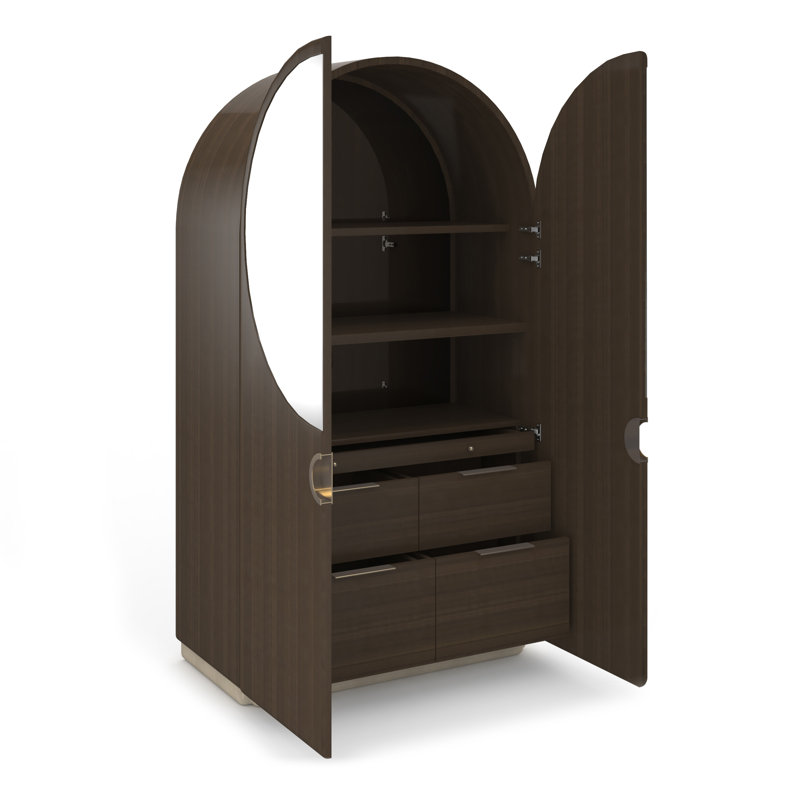 Armoire Gelee, Brun