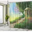 Ensemble de rideau de douche imaginaire et crochets-44329050