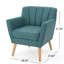 Fauteuil rembourré de l 28,3 po Faizah-32249772