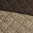Reversible Daybed Brown - Cotton Filled, Rustic Microfiber Back, Cabin Style